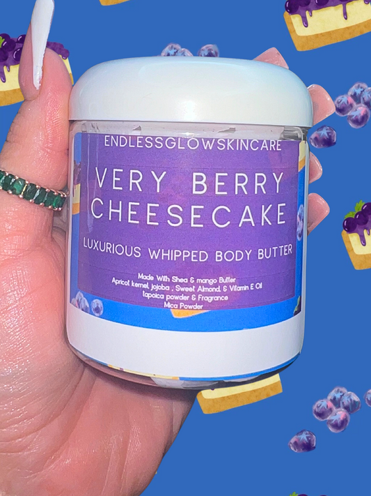 Very Berry Cheesecake Luxurious Whipped Body Butter