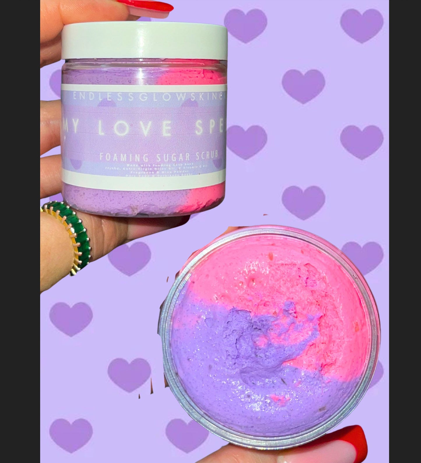 Foaming sugar body Scrub