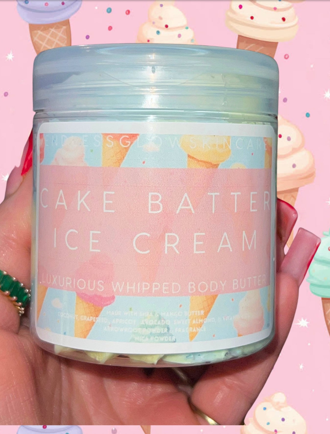 Cake Batter Ice Cream Luxurious Whipped Body Butter