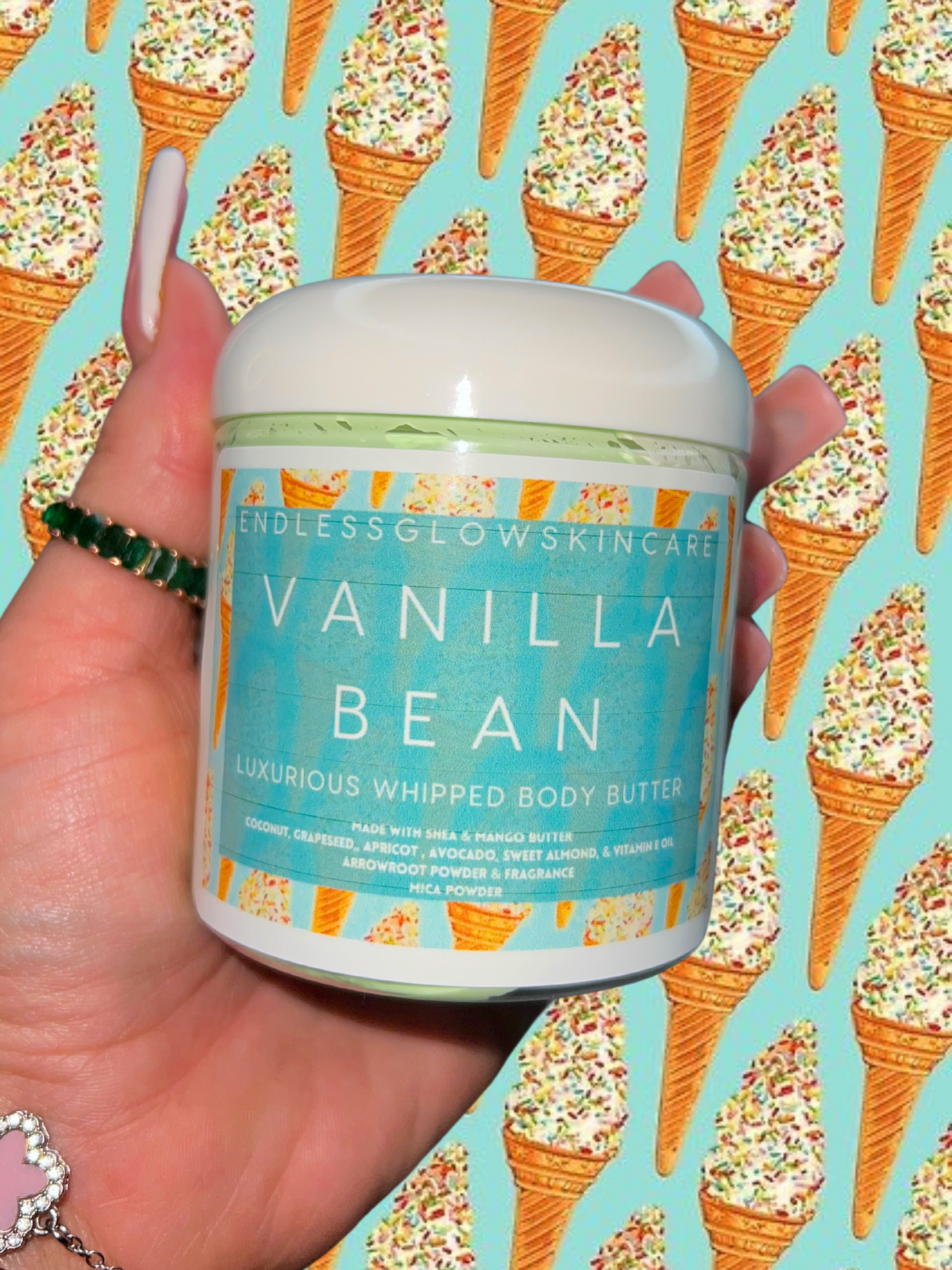 Vanilla Bean Luxurious Whipped Body Butter