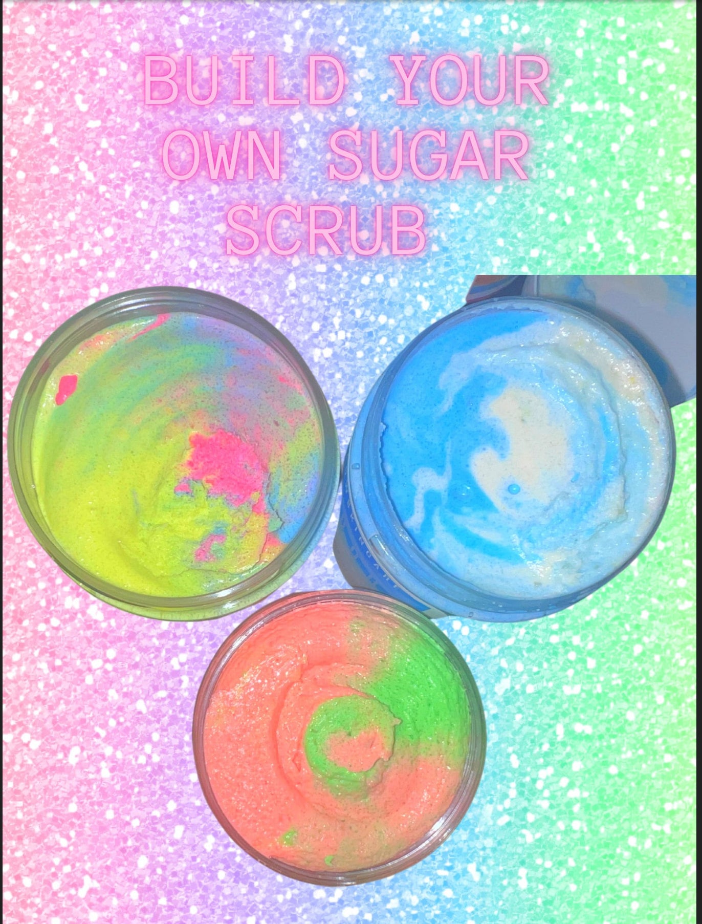 Build Your Own Foaming Sugar Scrub