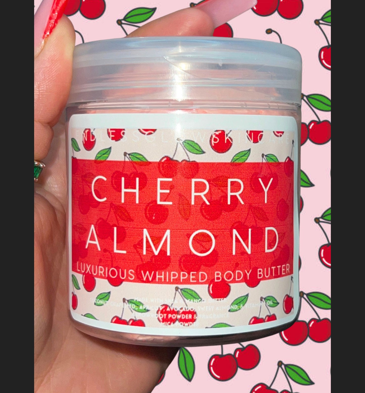 Cherry Almond Luxurious Whipped Body Butter