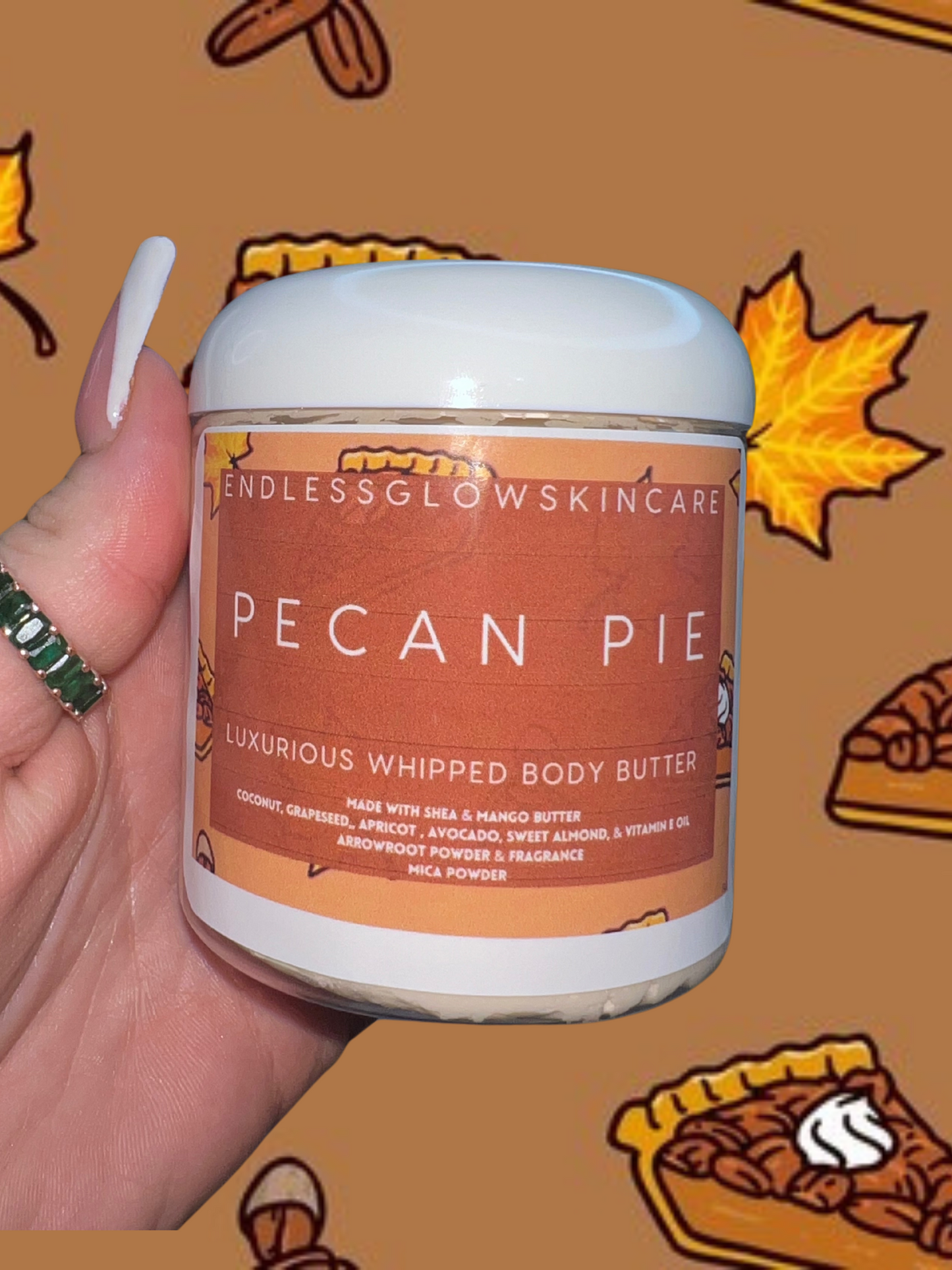 Pecan Pie Luxurious Whipped Body Butter