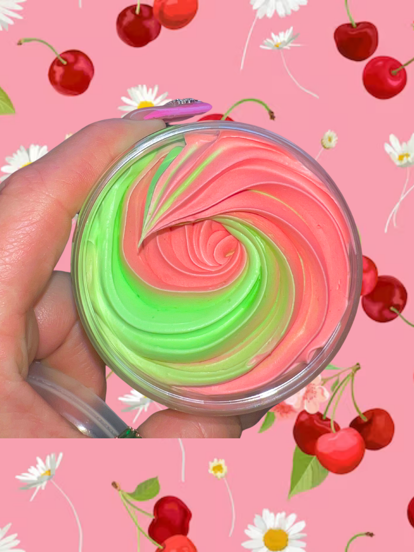 Cherry Vanilla Pistachio Luxurious Whipped Body Butter