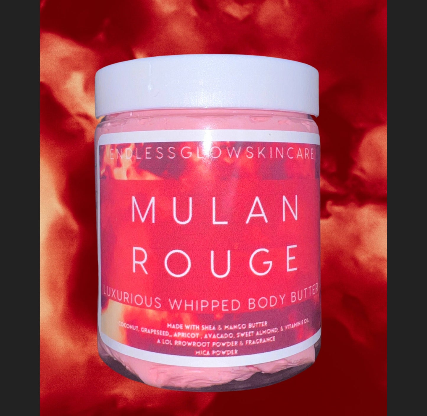 Mulan Rouge Luxurious Whipped Body Butter