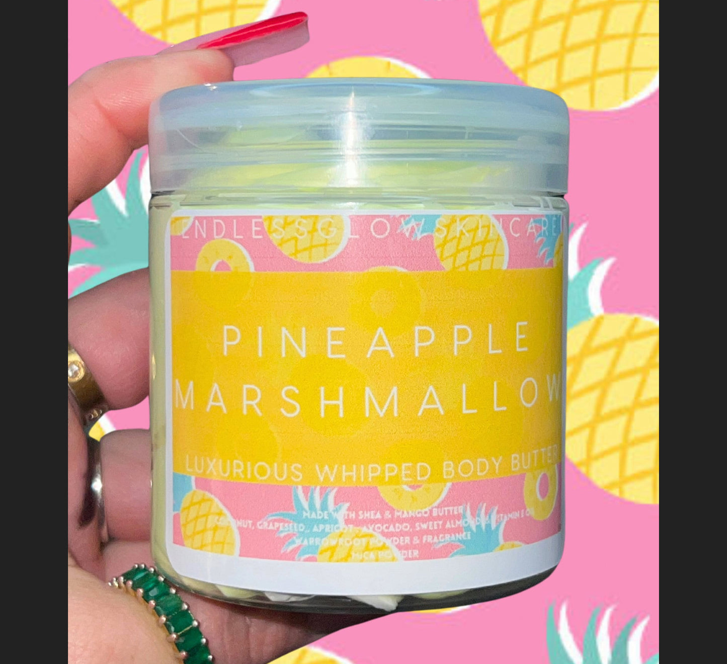 Pineapple Marshmallow Luxurious Whipped Body Butter