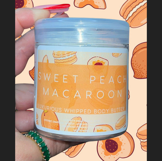 Sweet Peach Macaroon Luxurious Whipped Body Butter